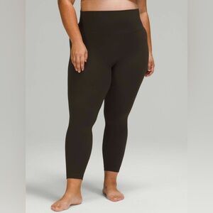 Lululemon Dark Olive High-Rise Leggings